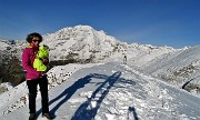 CIMA GREM (2049 m) con neve novembrina ad anello dal Colle di Zambla (Santella) il 28 novembre 2018 - FOTOGALLERY